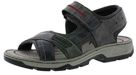 Rieker Herren - Sandaletten Blau, 42 EU