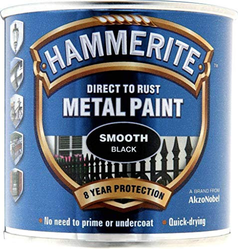 2xMetal Paint Smooth 250ml Black