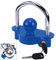 Turnart Antirrobo Remolque Universal Candado Remolque Enganche Remolque Bola Remolque Accesorios Caravana Candado De Seguridad Remolques para Coches Dos Protección Seguridad Antirrobos Llaves (Azul)