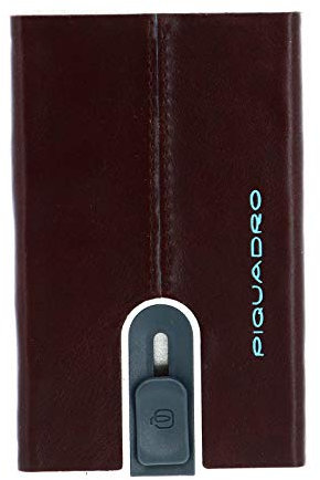 PIQUADRO Porta carte di credito pelle 6 cm