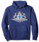 City French Marseille Coat of Arms - Vintage France Gift Sweat à Capuche