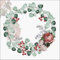 Servietten ROSES BOTANICAL Servietten mit Blätter-Ranke & Rosen weiß grün rosa Tisch-Dekoration Herbst Weihnachten Hochzeits-Deko Zubehör & Accessoires (20, Botanical Roses)