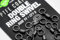 Korda Ringwirbel für Karpfenmontagen zum Boilieangeln Gr. 11 PTFE Double Ring Swivel