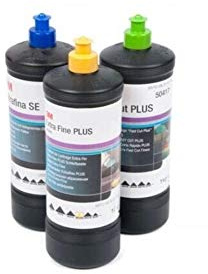 Kit de 3 pâtes à polir abrasives 3M Perfect-It 51815+80349+50383 1 L x 3