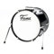 Fame First Step Bass Drum 18x14, Piano Black, Mischholz Kessel, Aluminium Hardware, Vorgedämpftes Fell, Robuster Stahlspannreifen, Ideal für Schlagzeug Anfänger