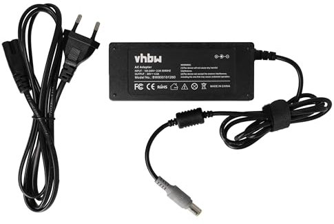 vhbw Netzteil kompatibel mit IBM Lenovo ThinkPad SL410, SL500, SL510, T410, T410s, T420, T420s, T430 Notebook, 90 W