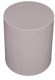 Kloris Zylindrische Säule Sweety Table Kunststoff Höhe 40 cm Durchmesser 35 cm Grau Taupe Made in Italy
