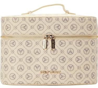 Carlo Colucci Kosmetiktasche, Marmont Creme OS