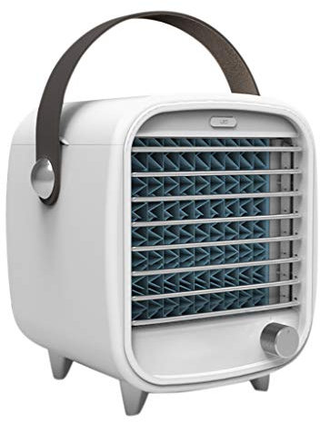 Acondicionadores de aire portátiles Acondicionador de caja portátil Incorporado pequeño USB LED Ventilador de aire Refrigeración de hielo Escritorio Pequeños electrodomésticos