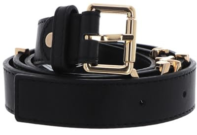 Valentino, BELT, EMMA WINTER NERO/ORO, Small