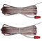 Câbles d'enceintes 2X Pcs Speaker Cables Sound Wires Cords Red Gray For Samsung Home Cinema Theater