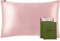 LILYSILK 100% 19MM Maulbeerseide Kissenbezug mit Umschlagverschluss superweiche Kissenhülle für besseren Schlaf und Haarpflege(Rosa (Rosy Pink)，40x60cm)