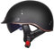 Halbschalenhelm mit ECE, Retro Motorrad Jethelm Chopper Helm mit Sonnenblende Für Erwachsene Männer Und Frauen Cruiser Moped Scooter ATV M~XXL