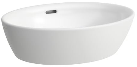 LAUFEN PRO B Waschtisch-Schale, ohne Hahnloch, ohne Überlauf, 520x390mm, H812964A001121, Farbe: Weiß mit LCC Active