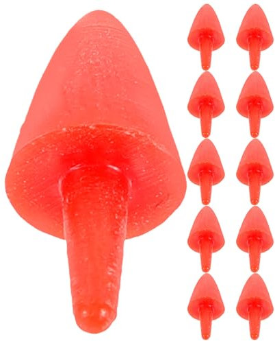 Mikikit 200stücke Weihnachtsmann Nase Schneemann Bastelmaterial Für Festliche Dekoration Für Weihnachten Geburtstagsfeiern Und Kreative Handarbeiten