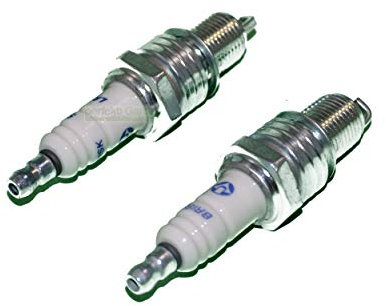 2 X Zündkerze kompatibel mit Einhell STE2500 / BT-BG 2000/2 / PT-BG 850 Stromerzeuger