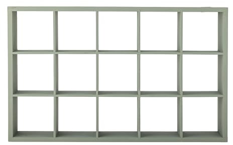 Bloomingville Preston Regal, Grün, Tannenholz, L67xH12xW41 cm