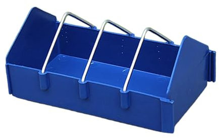 predolo Taubenfutterspender Futterbehälter Hinterhof Futterspender Lagerung Futtertrog Vogelfutterspender Geflügelfutterspender 20 cm Hühner Enten