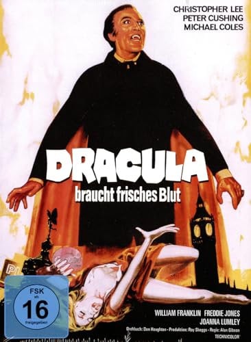 Dracula braucht frisches Blut - Mediabook - Cover C - Limited Edition auf 290 Stück - Hammer Film-Edition Nr. 42