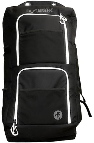 Bus-Boxx Organizer Tasche seatBOXX für Einzelsitz – Praktische Stauraumlösung für VW T5, T6, T6.1 in verschiedenen Farben – ideal für Camping und Freizeit (Schwarz)