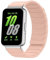 Hinnwer Cinturino Compatibile con Samsung Galaxy Fit 3 per Uomini Donne, Cinturini Magnetico Silicone Sportiva per Samsung Galaxy Fit 3 Rosa