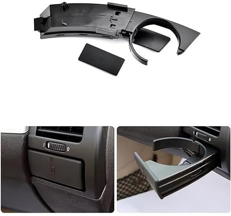 Cakievro Armaturenbrett-Halterung für Armaturenbrett, seitliche Wasserbecher, Getränkehalterung, Armaturenbrett für b-m-w Z4 E85 E86 2002-2008 51457070323 (Getränkehalter rechts)