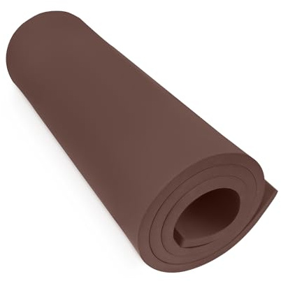 Do²ping Braun Eva Schaumstoff, Eva Foam 10mm, 35.5x99cm mit hoher Dichte 86kg/m3 Cosplay Schaumstoff für Kostüm DIY Projekt (10mm Braun)