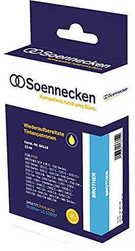 SOE Tintenpatrone 84118 gelb Gr.1035C wie Brother LC1000Y
