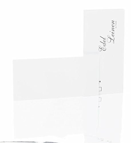 Rössler 2051705002 Kartenpack, 20 Stück, weiß