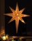 LED Stern aus Holz | mit 10 LED´s beleuchtet | kabellos | inkl. Fernbedienung | 52 cm | Verschiedene Muster | Fensterstern | Holzstern | Weihnachtsdekoration | Adventsstern (52cm Sternoptik)