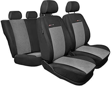 Mossa - Maßgeschneiderte Sitzbezüge Auto kompatibel mit Opel Corsa C Hatchback, Limousine, Van (2000-2006) - Autositzbezüge Schonbezüge für Autositze - E2