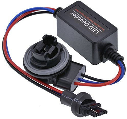 KATUR Auto LED Decoder 3157 3156 Canbus Warnung Fehlerunterdrücker Blinker Licht Lampe Anti Flackern Lastwiderstand Set (2 Stück)