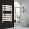 NRG Contemporary Flat Panel Bathroom Heated Towel Rail Radiator Rad Warmer for Living Room and Kitchen - 650 x 400 Chrome