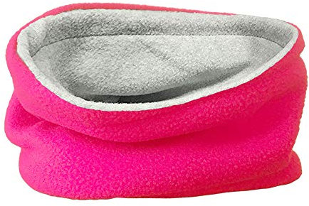 TOSKATOK® Sciarpa scaldacollo snood in morbido pile reversibile per bambini, ragazzi e ragazze
