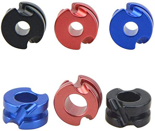 Milaem Aluminium Legierung Peep Sight 1/8 Zoll Bogenschießen Visiere Device für Compound Bogen Ziel