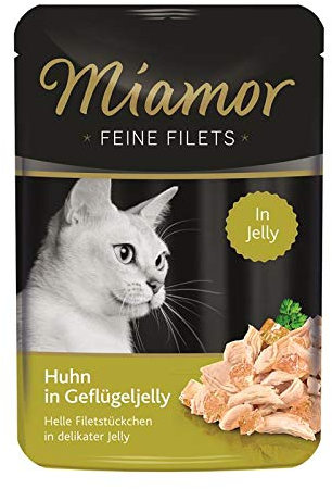 Miamor Feine Filets Huhn in Geflügeljelly | 24x 100g Katzenfutter