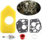 Hztyyier Motore Briggs, Vergaser Membrandichtungssatz Luftfilter Zündkerzensatz für Kleinmotoren 281028 495770 795083 694394 494408 ersetzen