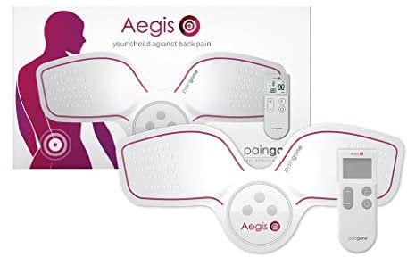 Paingone Aegis for back pain | Wireless Rechargeable TENS Machine for Lower-back Pain | Lumbar Relief, Lumbar Pain | Remote Control | Drug-Free Treatment for Instant Targeted Pain Relief
