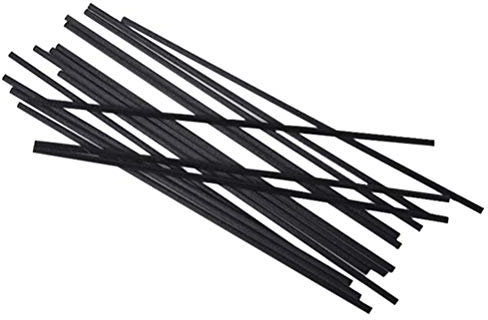 50 Stück Natürliche Duftstäbchen Stäbchen Diffuser Schwarze Diffusorstäbe Aus Schilfrohr Diffusor-ersatzstäbchen Duftstäbchen-diffusor Daunenjacke Büro Nachfüllung Hölzern