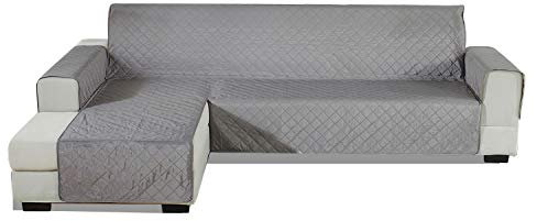 PETCUTE Sofabezug L Form gesteppter Sofabezug Sofaschutz ecksofa wasserdichte sofahusse ecksofa Chaiselongue Links 200x270cm