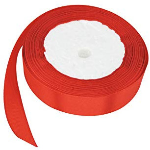 Andiker Satinband 24 Yards, Doppelseitige Bänder für Geschenkverpackungen, 20mm Weiche Bänder für Geschenke, DIY Kunst und Handwerk, Dekoration für Party und Hochzeit Zubehör