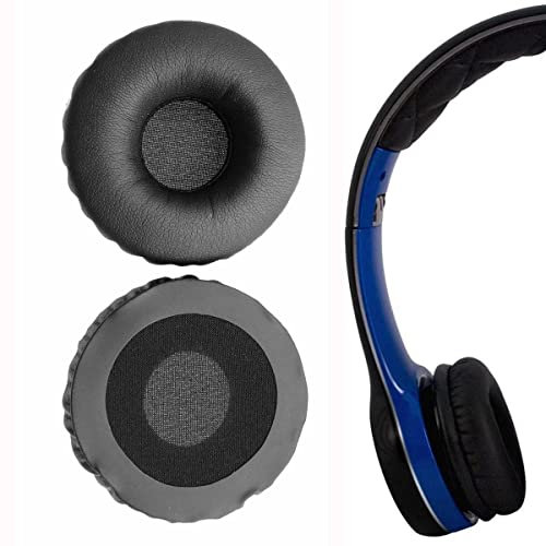 V-MOTA Ohrpolster kompatibel mit Soul Sl100 Pro Hi-Definition On-Ear-Kopfhörern, Ersatzkissen, Reparaturteile (1 Paar) (schwarz)