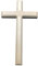 Motivationsgeschenke Kruzifix Holzkreuz schlicht feines Lindenholz Dekokante 16 cm Kreuz aus Holz Wandkreuz, Braun