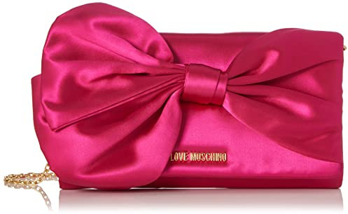 Love Moschino JC4077PP1GLO0, Borsa a Spalla, Donna, Fuxia, Taglia unica