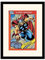 Thor - Poster, Tauschkarten (40 cm x 30 cm) (Blau/Rot/Schwarz)