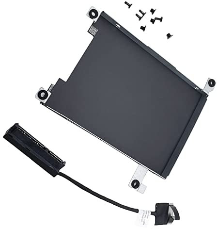Peidesi HDD Kabel Connector 78RF8 + Caddy 0ND8N9 Schwarz Kunststoff Kompatibel fr Dell Latitude 15 5510 5511 5500 5501 5502 5505 Precision 15 3540 3541 Rahmen Halterung Festplatte
