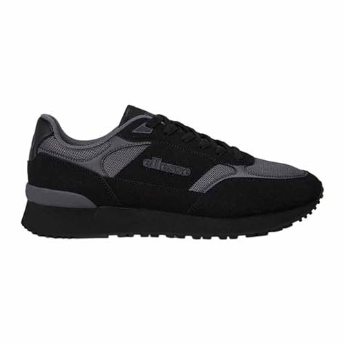 Ellesse Gara Runner Herrenschuhe - Synthetik, schwarz dunkelgrau, 41 EU