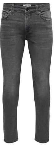 Only & Sons Male Slim Fit Jeans ONSLOOM Mid Rise Slim Fit Jeans | Slim fit jeans