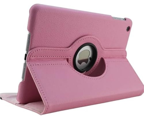 360 Grad drehbare Hülle geeignet for Samsung Galaxy Tab 2 10.1 GT P5100 Tablet Cover Folio Pu Leder Stand Smart Capa (Color : Pink)