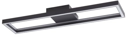 Lucande LED Deckenlampe dimmbar, RGB Backlight wechselbare Lichtfarbe (2700-6500K) Fernbedienung App Steuerung Smart Home Wohnzimmerlampe Deckenleuchte